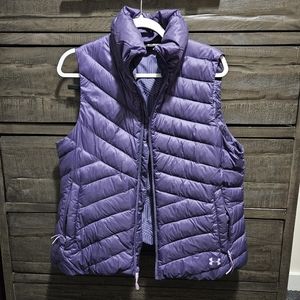 Under Armour Coldgear Infrared Purple Vest Size Large